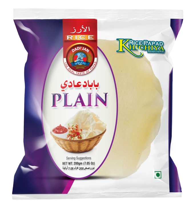 Khichiya Papad Plain Box (200gm)