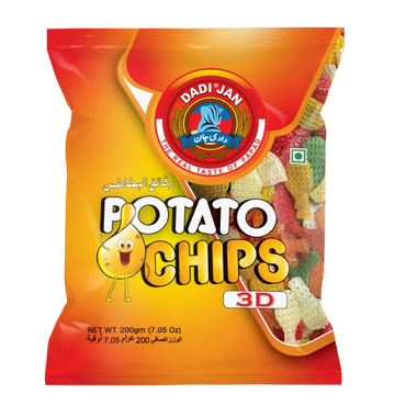 Potato Chips 3D (400gm)