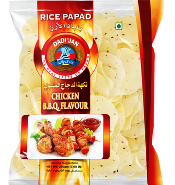 Rice Papad Chicken BBQ (200gm)