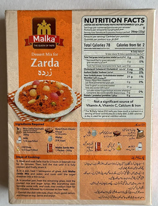 Malka Zarda Mix