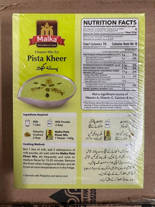 Malka Pista Kheer Mix (160 Grams)