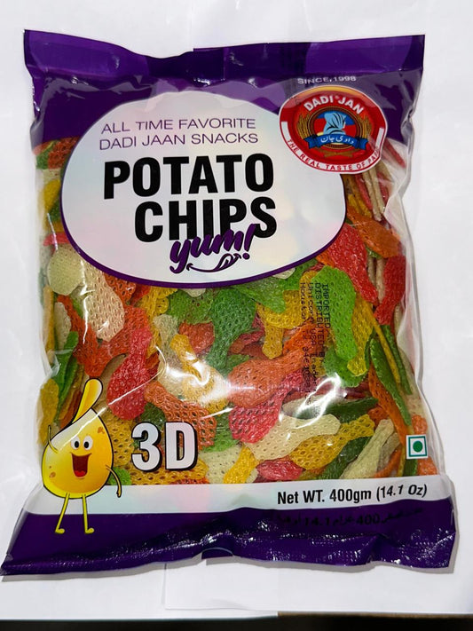 Potato Chips 3D (400gm)