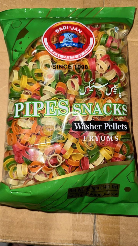 Pipes Snacks Washer pellets (400gm)