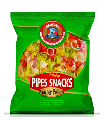 Pipes Snacks Washer pellets (400gm)